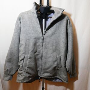 Peruvian Link Alpaca Collection Womens/Men Gray Long Sleeve Jacket Coat